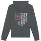 Sudadera Sostenible Surf Unisex Gris Protect the ocean & the reefs