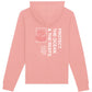 Sudadera Sostenible Surf Unisex Rosa Protect the ocean & the reefs