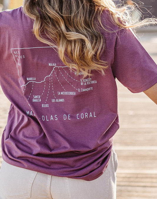 Camiseta surf sostenible MÁLAGA