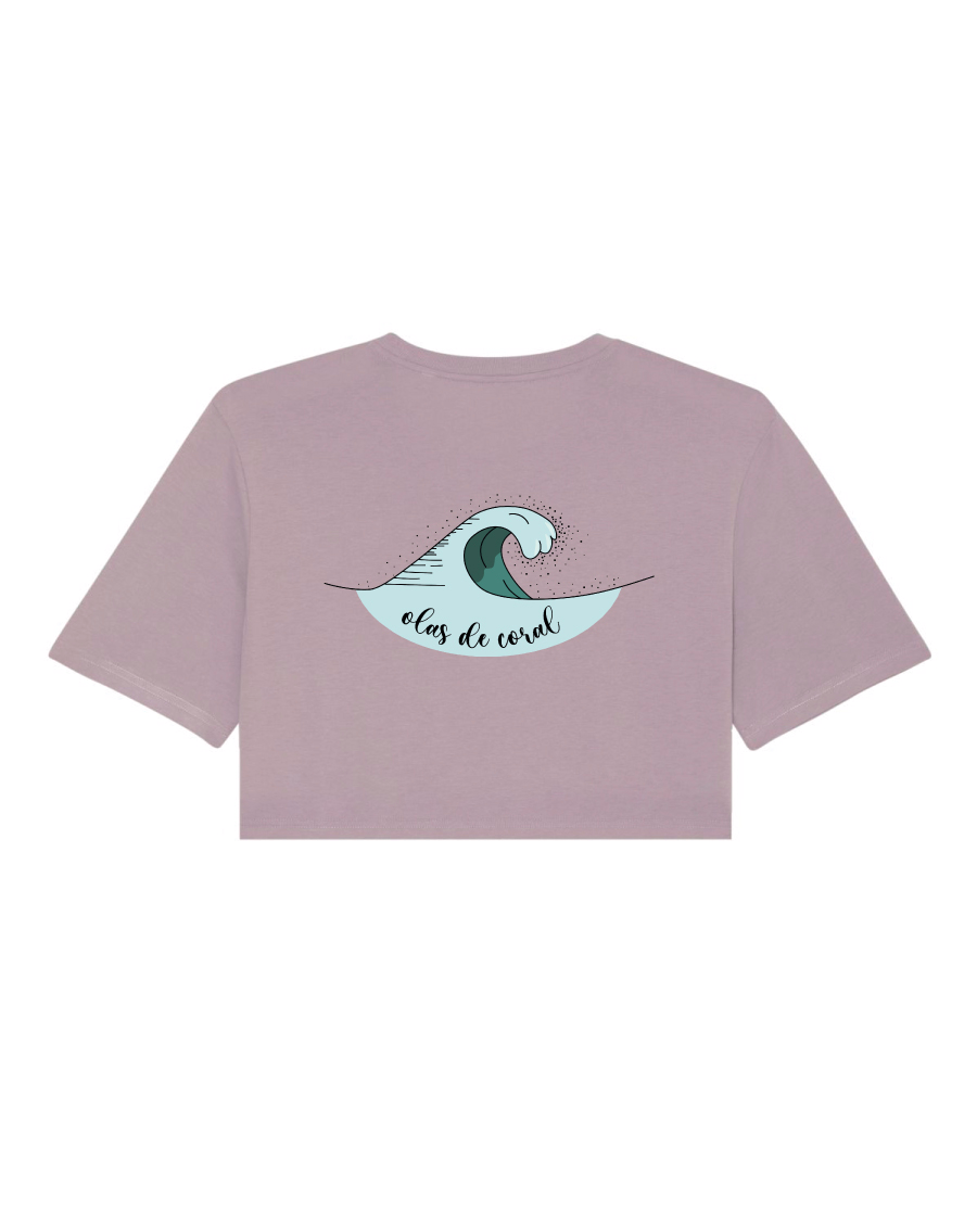 Camiseta mujer surf sostenible