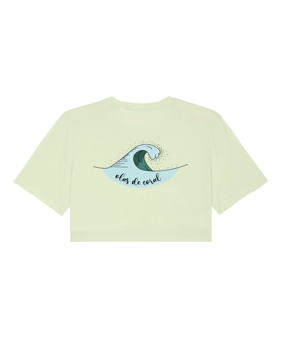 Camiseta mujer surf sostenible